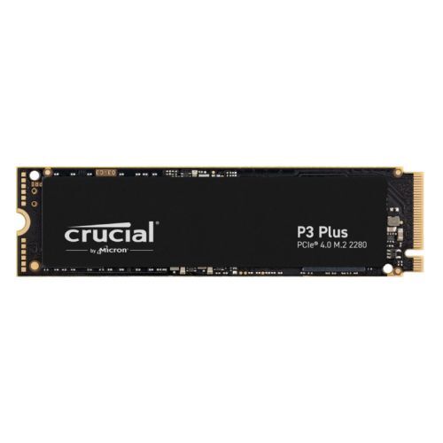 Crucial 1TB P3 Plus M.2 NVMe Gen4 SSD, M.2 2280, PCIe 4.0 x4, 3D NAND, R/W 5000/3600 MB/s image 1